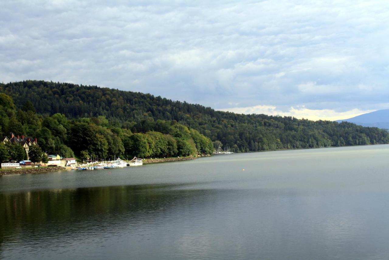 Domek Gloria Nad Jeziorem Zywieckim Exterior foto